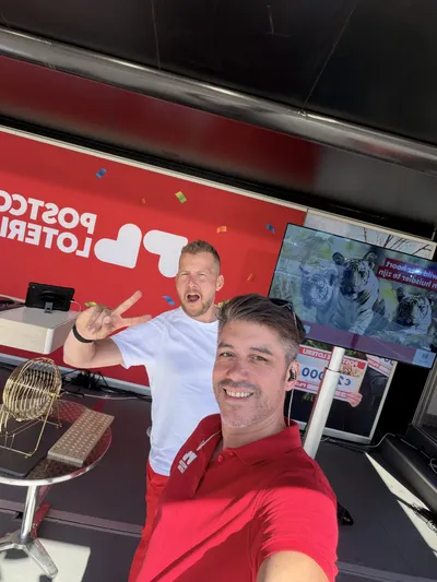 Glenn Martin bij de Postcode Loterij